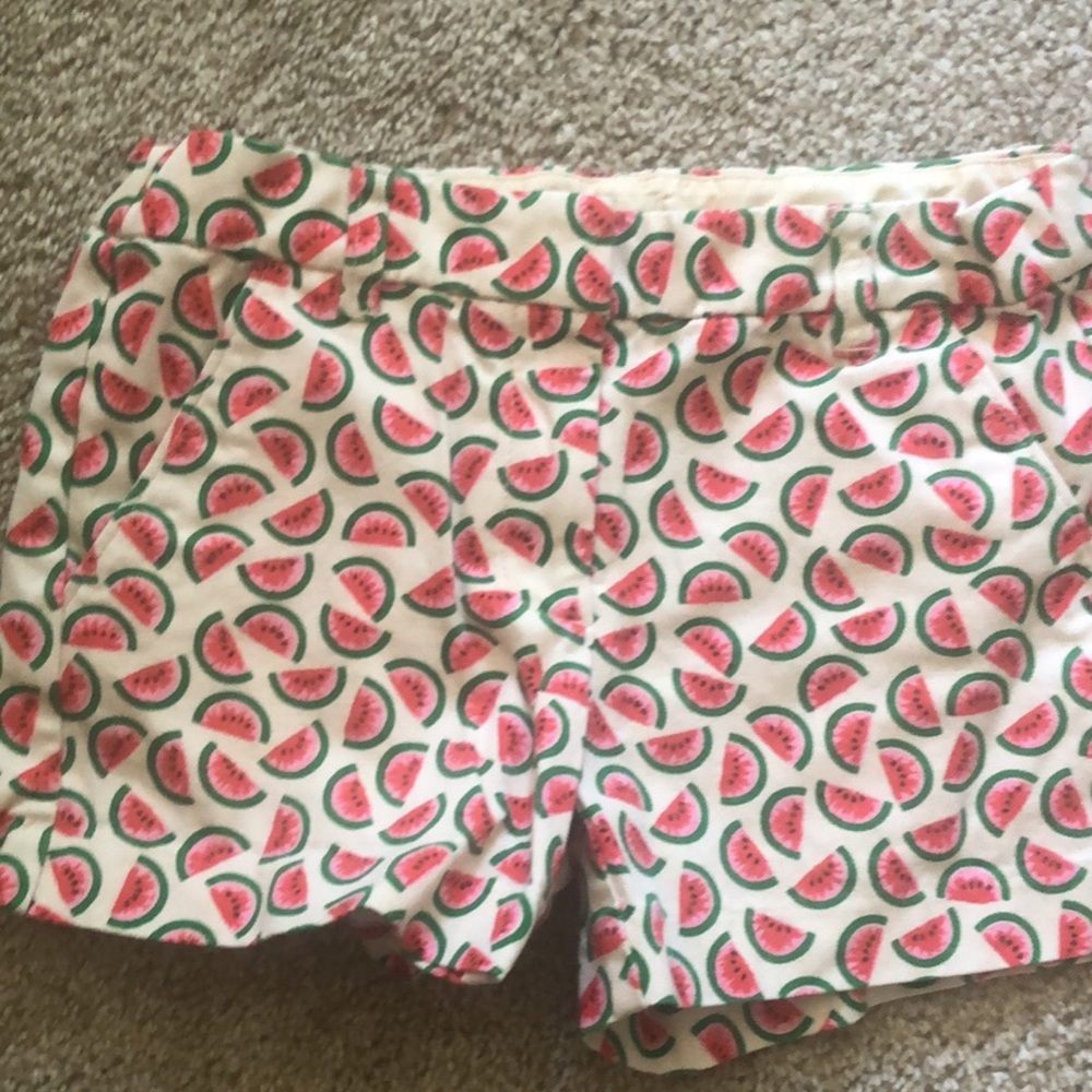 Girl’s J Crew - Crew Cuts Watermelon Shorts